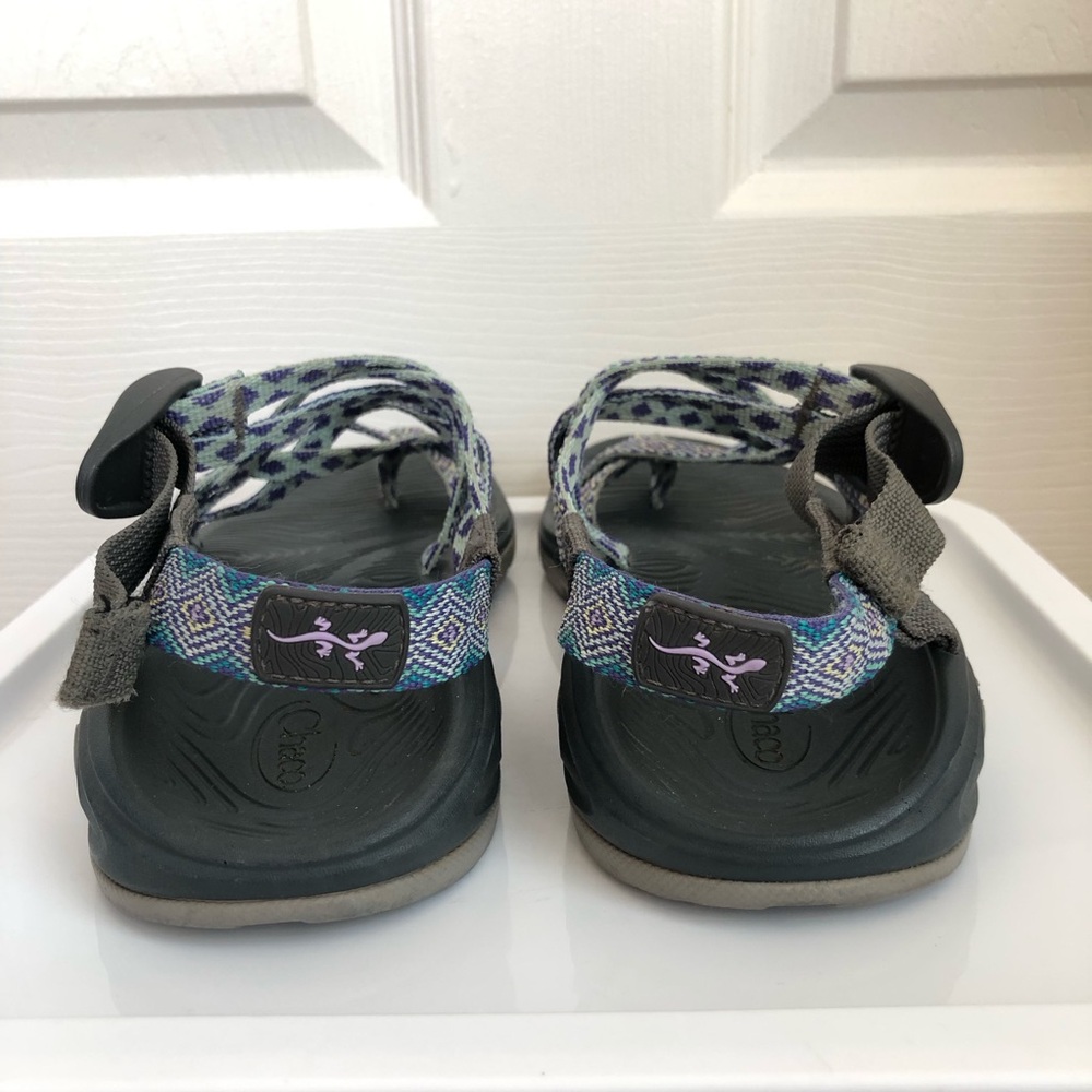 Chaco ZVOLV X2 Womens Sandals friendship bracelet pattern double strap - Picture 2 of 7